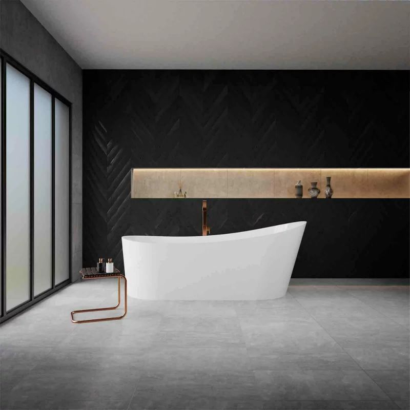 CADA FREESTANDING CETUS 1800X832X695, FARA PREAPLIN, VENTIL CLICK-CLACK CROM